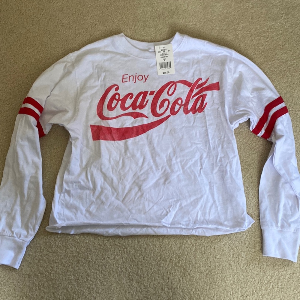 Womens size small coca-cola long sleeve